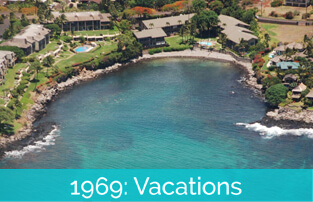 Honokeana Cove History - 1969 Vacations